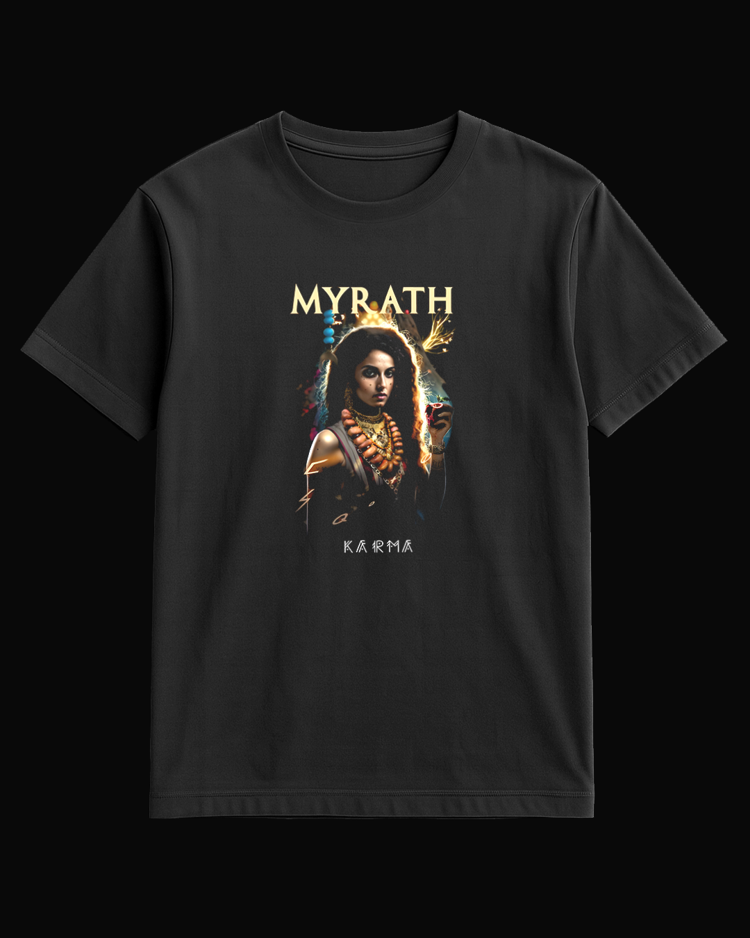 Myrath Karma Siyah Tişört