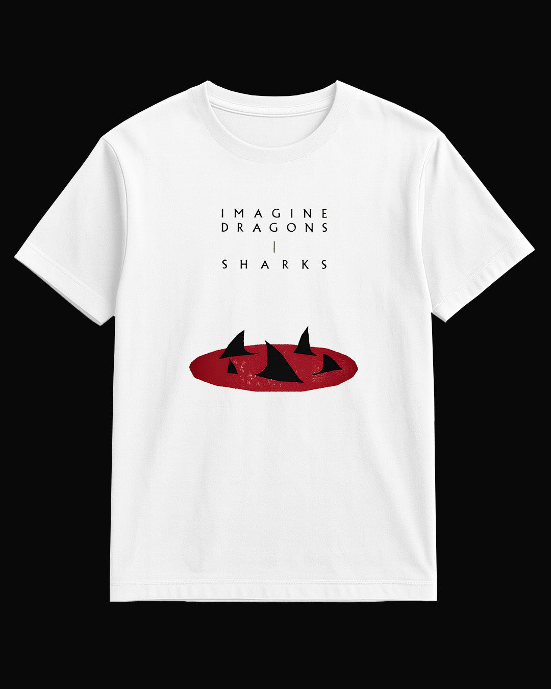 Imagine Dragons Sharks Beyaz Tişört