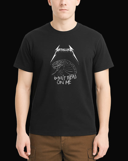 Metallica Don't Tread On Me Siyah Tişört