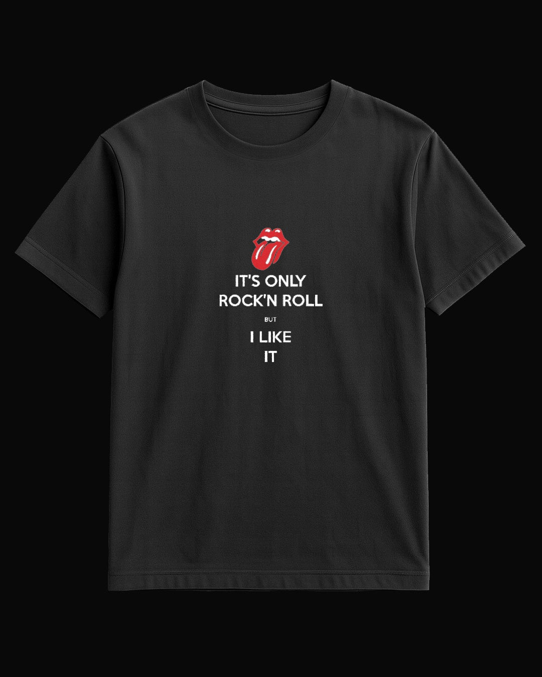 The Rolling Stones It's Only Rock'N Roll Siyah Tişört