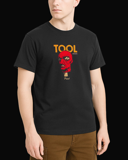 Tool Priest Siyah Tişört