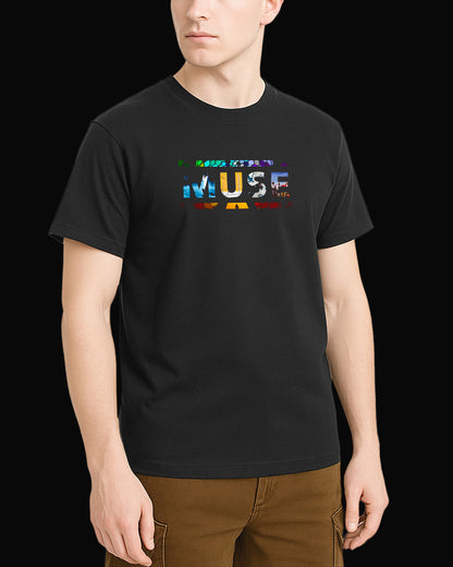 Muse Grup Logo Siyah Tişört