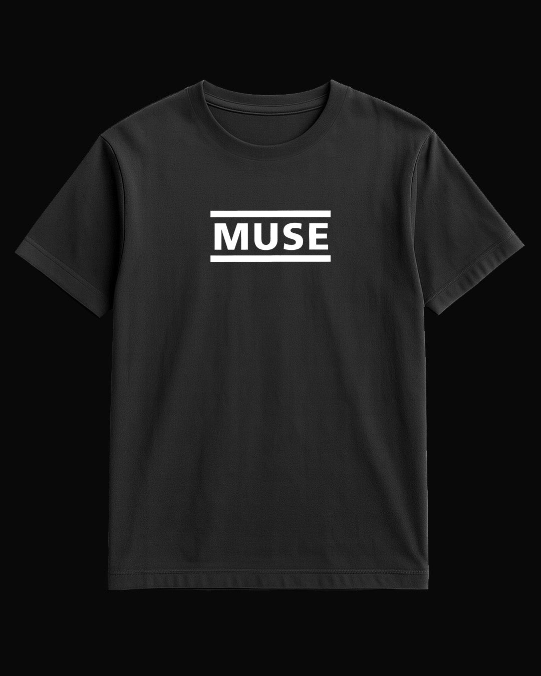 Muse Grup Logo Siyah Tişört V2
