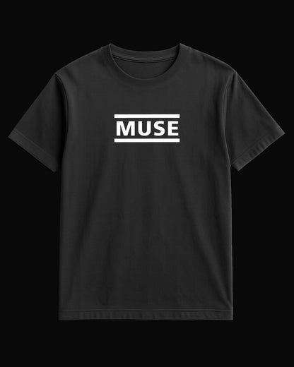 Muse Grup Logo Siyah Tişört V2