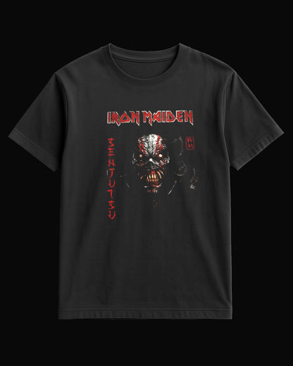 Iron Maiden Senjutsu Siyah Tişört V2