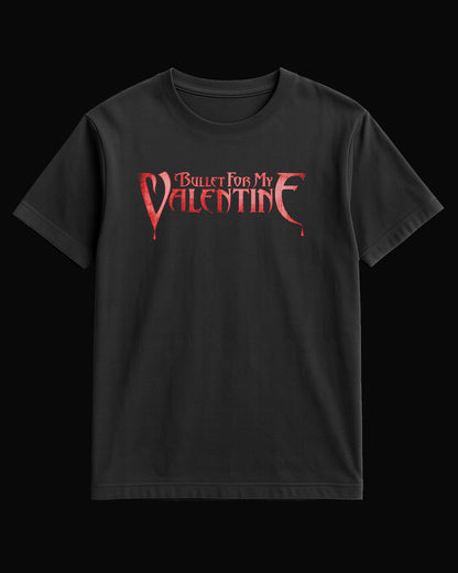 Bullet For My Valentine Grup Logo Siyah Tişört