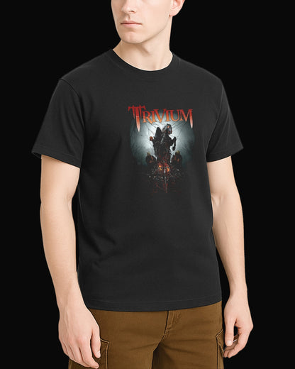 Trivium The Crusade Siyah Tişört