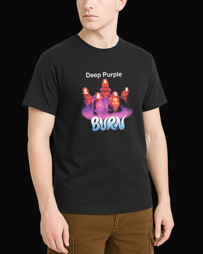 Deep Purple BURN Siyah Tişört