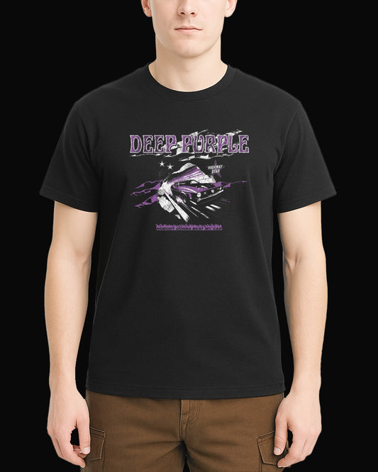 Deep Purple Highway Star Siyah Tişört