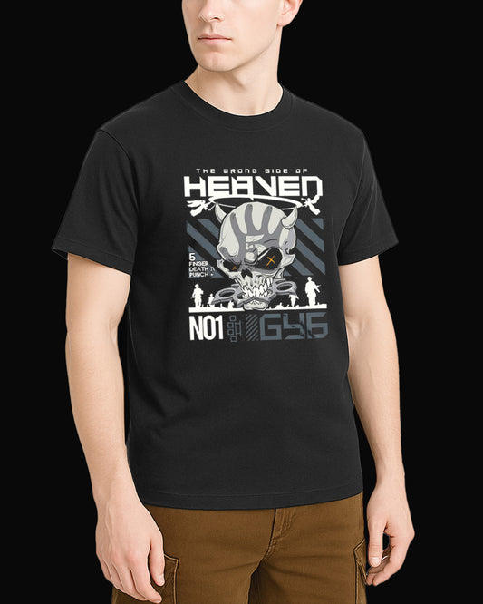 Five Finger Death Punch The Wrong Side of Heaven Siyah Tişört