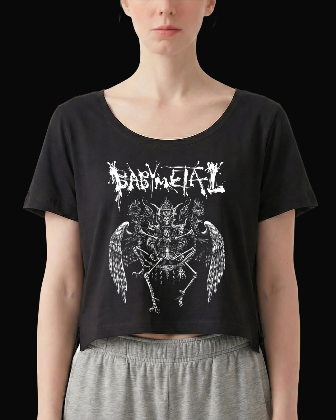 Babymetal Bekhauf Siyah Kadın Tişört