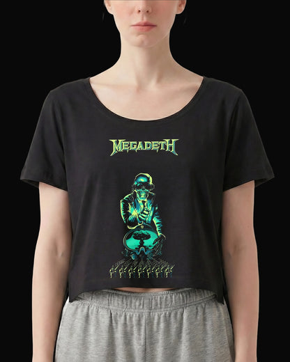Megadeth Nuke Siyah Kadın Tişört