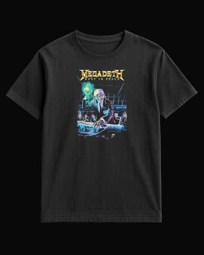 Megadeth Rust In Peace Siyah Tişört