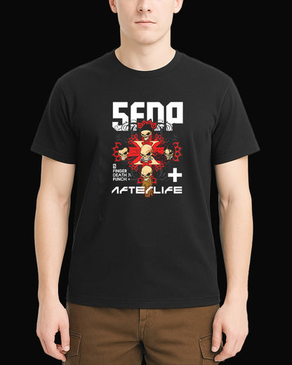Five Finger Death Punch AfterLife Siyah Tişört V2