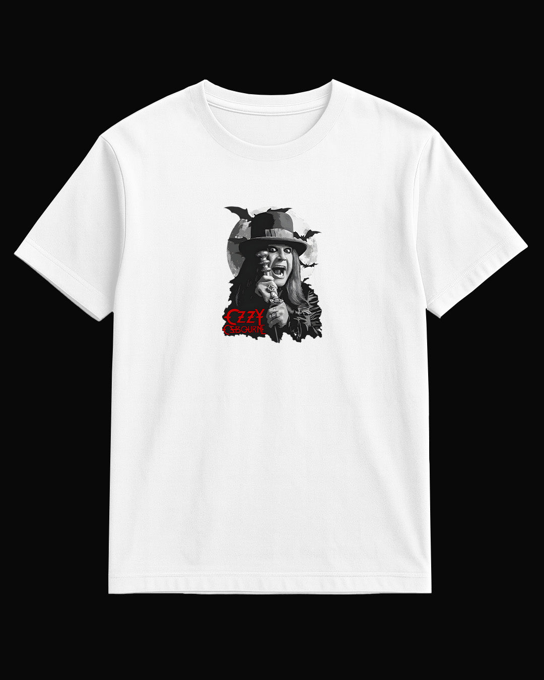 Ozzy Osbourne Dark Prince White T-Shirt