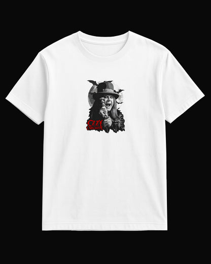 Ozzy Osbourne Dark Prince White T-Shirt