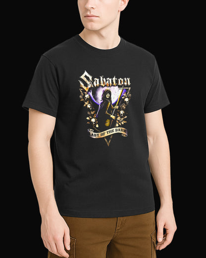 Sabaton Lady of the Dark Siyah Tişört