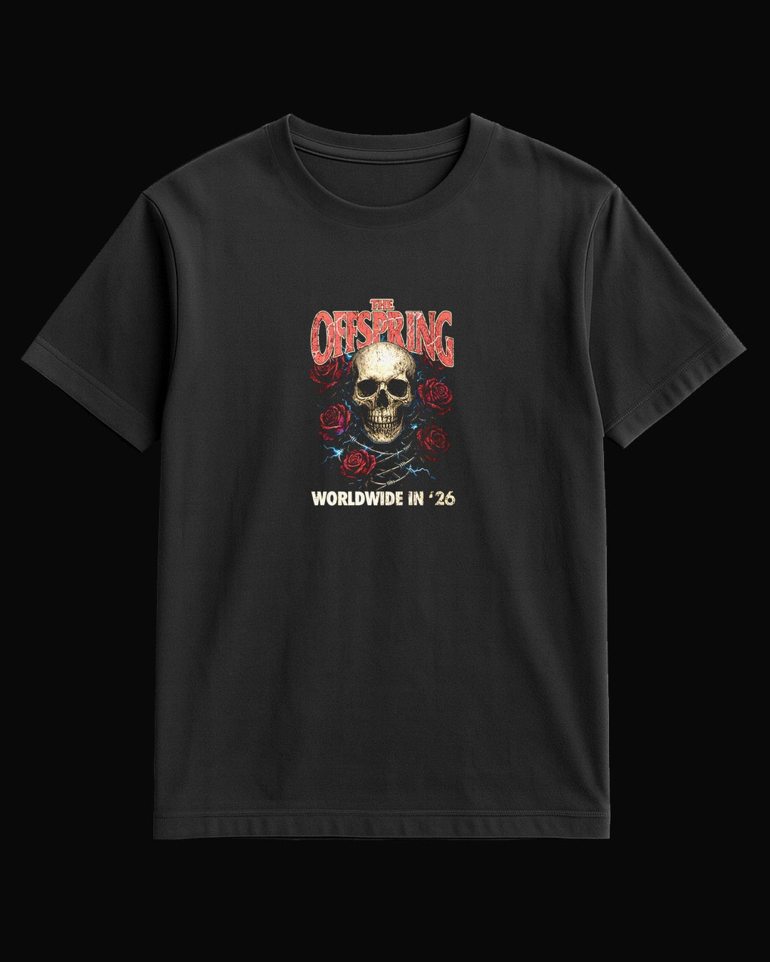 The Offspring Worldwide In '26 Siyah Tişört V3