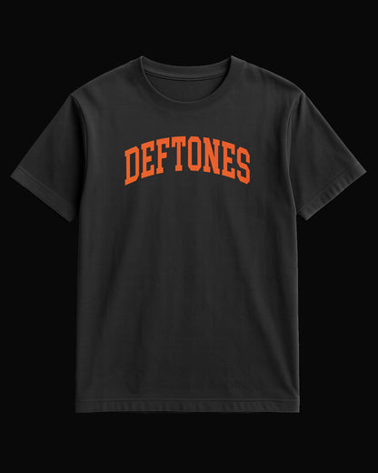 Deftones Grup Logo Siyah Tişört