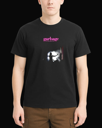 Garbage 20 Year Queer Tour Siyah Tişört