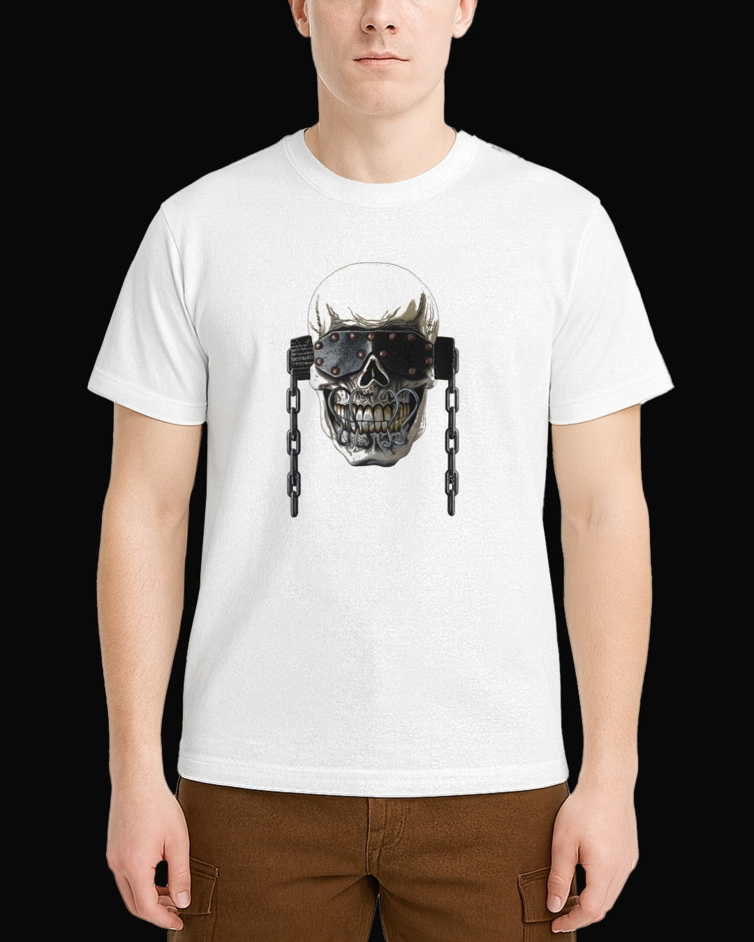 Megadeth Grup Logo Beyaz Tişört