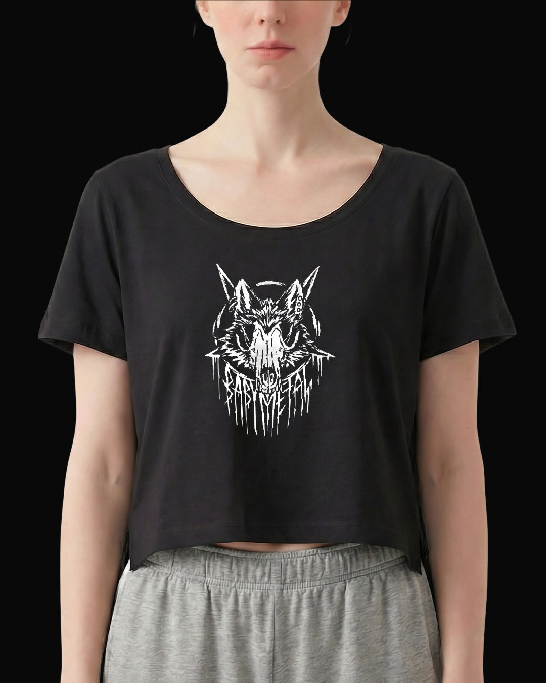 Babymetal War Pig Siyah Kadın Tişört