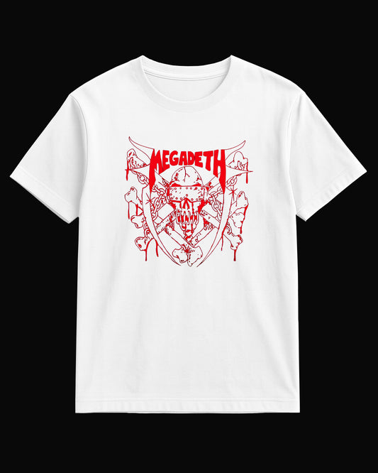Megadeth Killing Is My Business and Business Is Good Beyaz Tişört