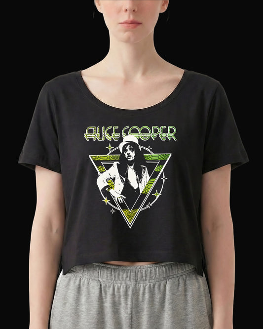 Alice Cooper Welcome To My Nightmare-2 Siyah Kadın Tişört