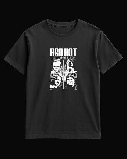 Red Hot Chili Peppers Men Siyah Tişört