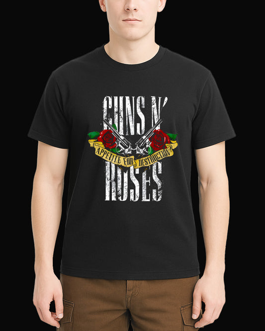Guns N' Roses Appetite For Destruction Siyah Tişört