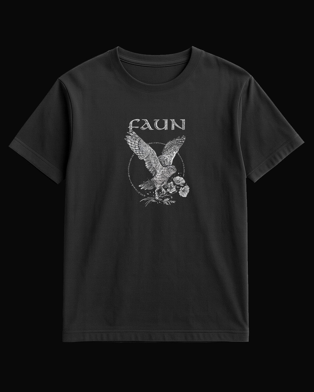 Faun Sieben Raben Siyah Tişört