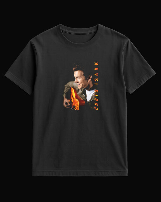 Chris Isaak Portrait Siyah Tişört