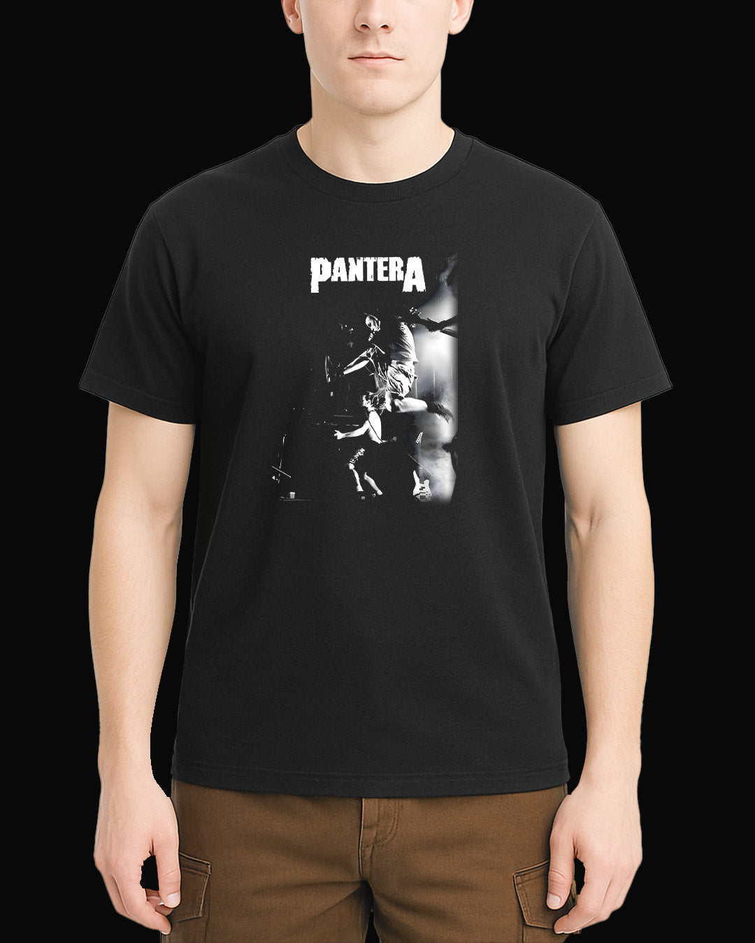 Pantera Jump High Siyah Tişört