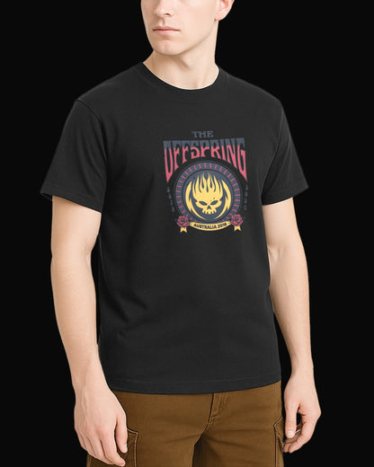 The Offspring Australia 2018 Siyah Tişört