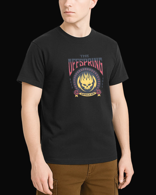 The Offspring Australia 2018 Siyah Tişört