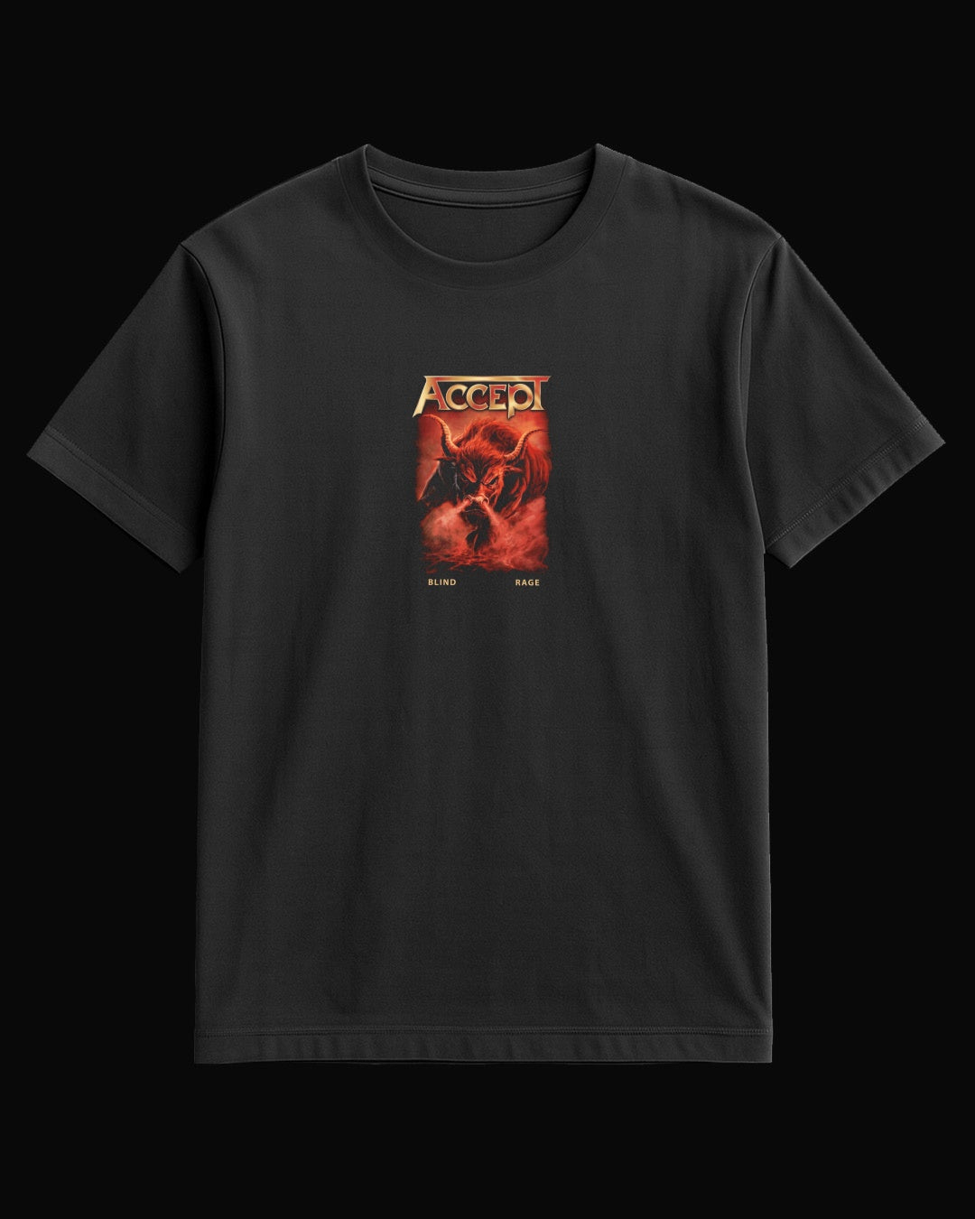 Accept Blind Rage Siyah Tişört