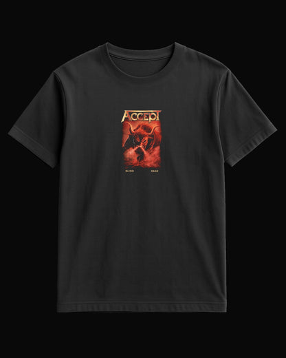 Accept Blind Rage Siyah Tişört