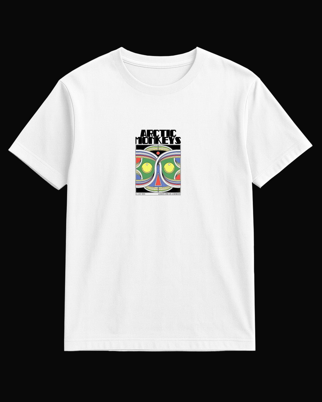 Arctic Monkeys Colorful Monkey Beyaz Tişört