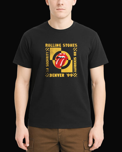 The Rolling Stones No Security Siyah Tişört