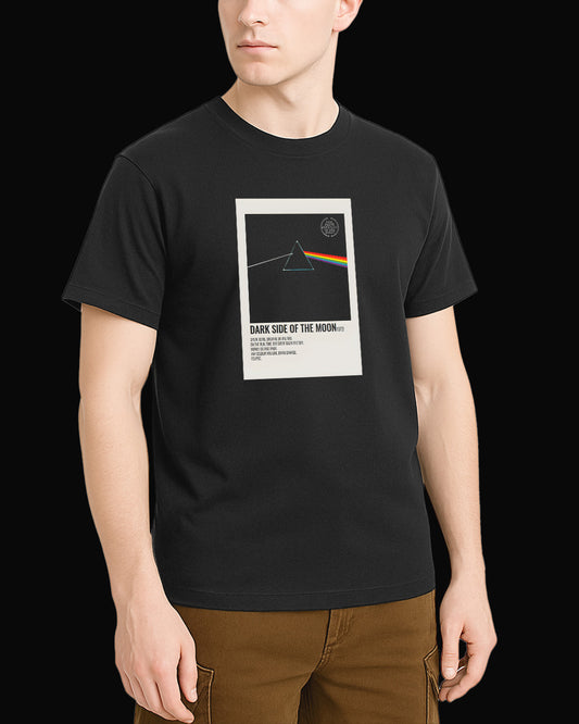 Pink Floyd Dark Side of the Moon Siyah Tişört V4