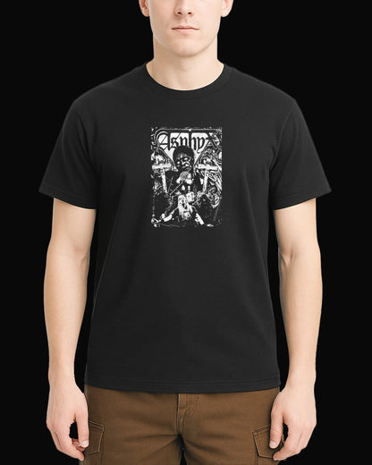 Asphyx Last One On Earth (Reissue) Black T-Shirt