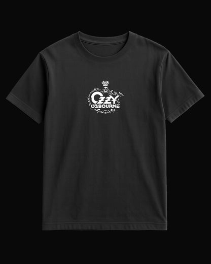 Ozzy Osbourne Crown of the Skull  Siyah Tişört