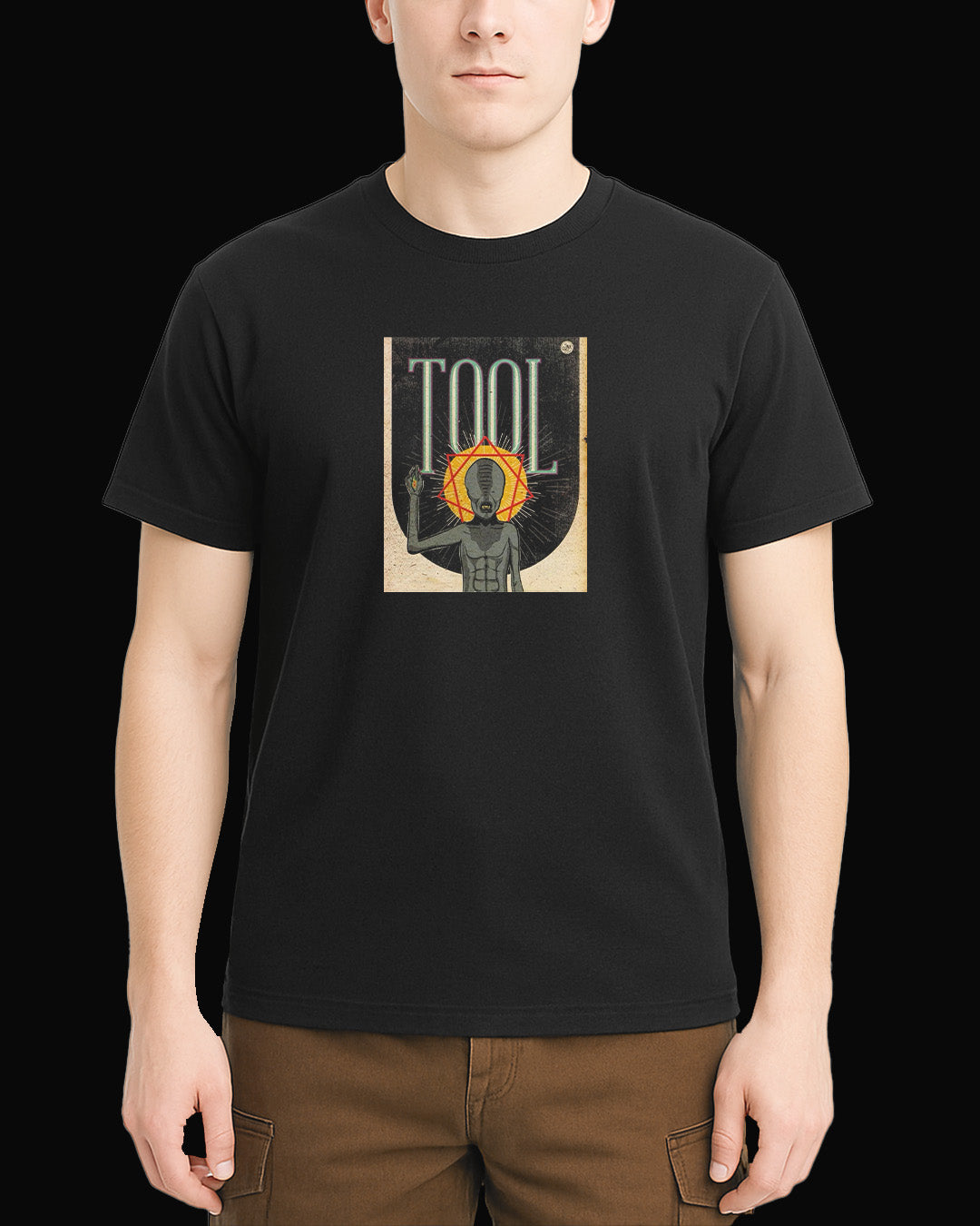 Tool Eye Siyah Tişört