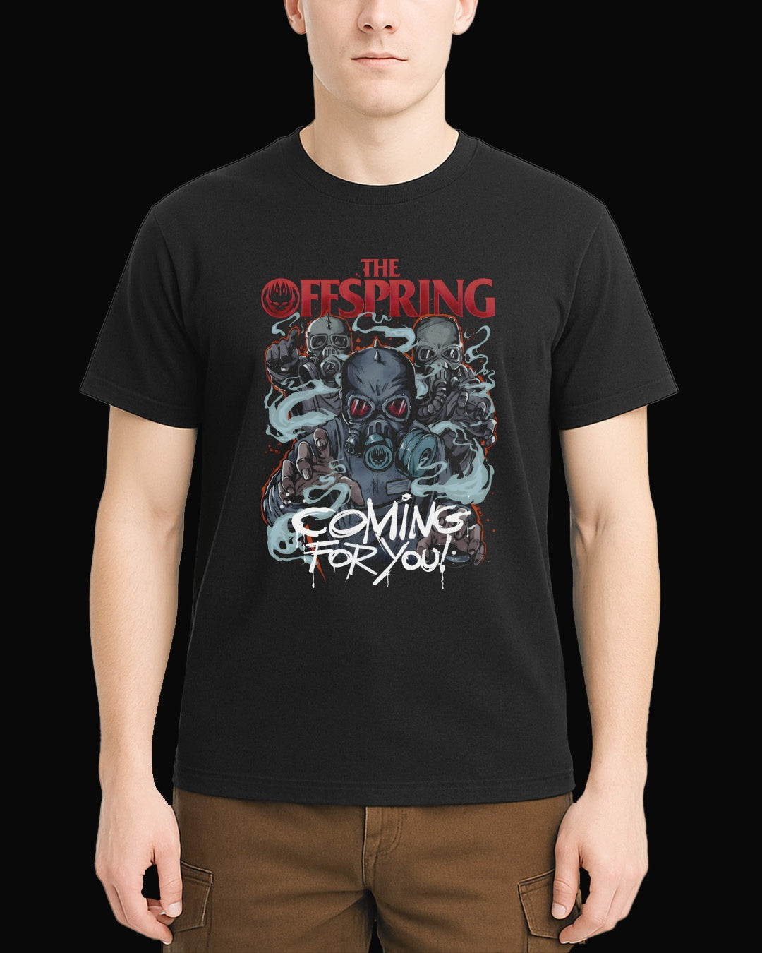 The Offspring Coming For You Siyah Tişört V2