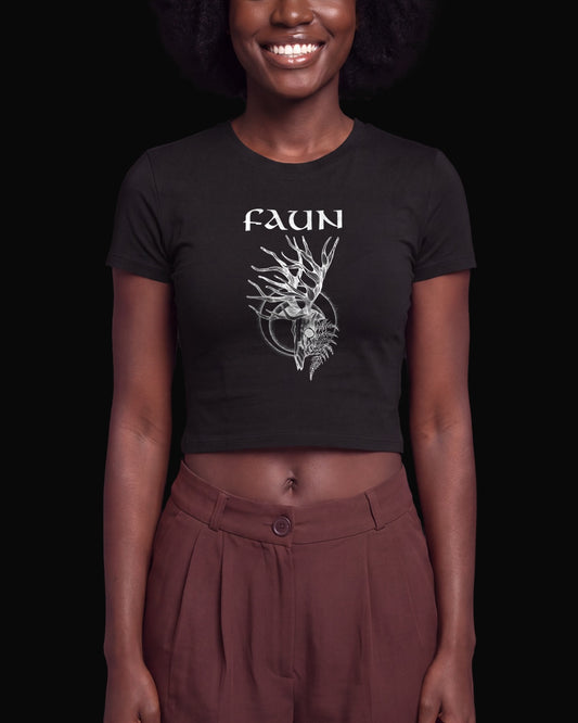 Faun ELK Siyah Baby Tee Tişört