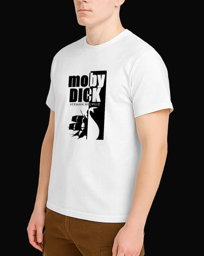 Moby Moby Dick Beyaz Tişört