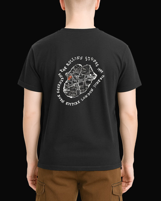 The Rolling Stones Bush Empire Siyah Tişört V2