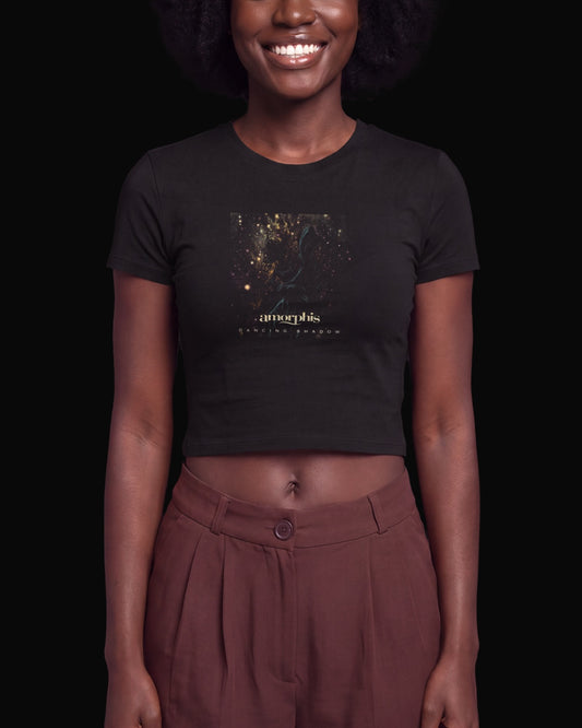 Amorphis Dancing Shadow Siyah Baby Tee Tişört