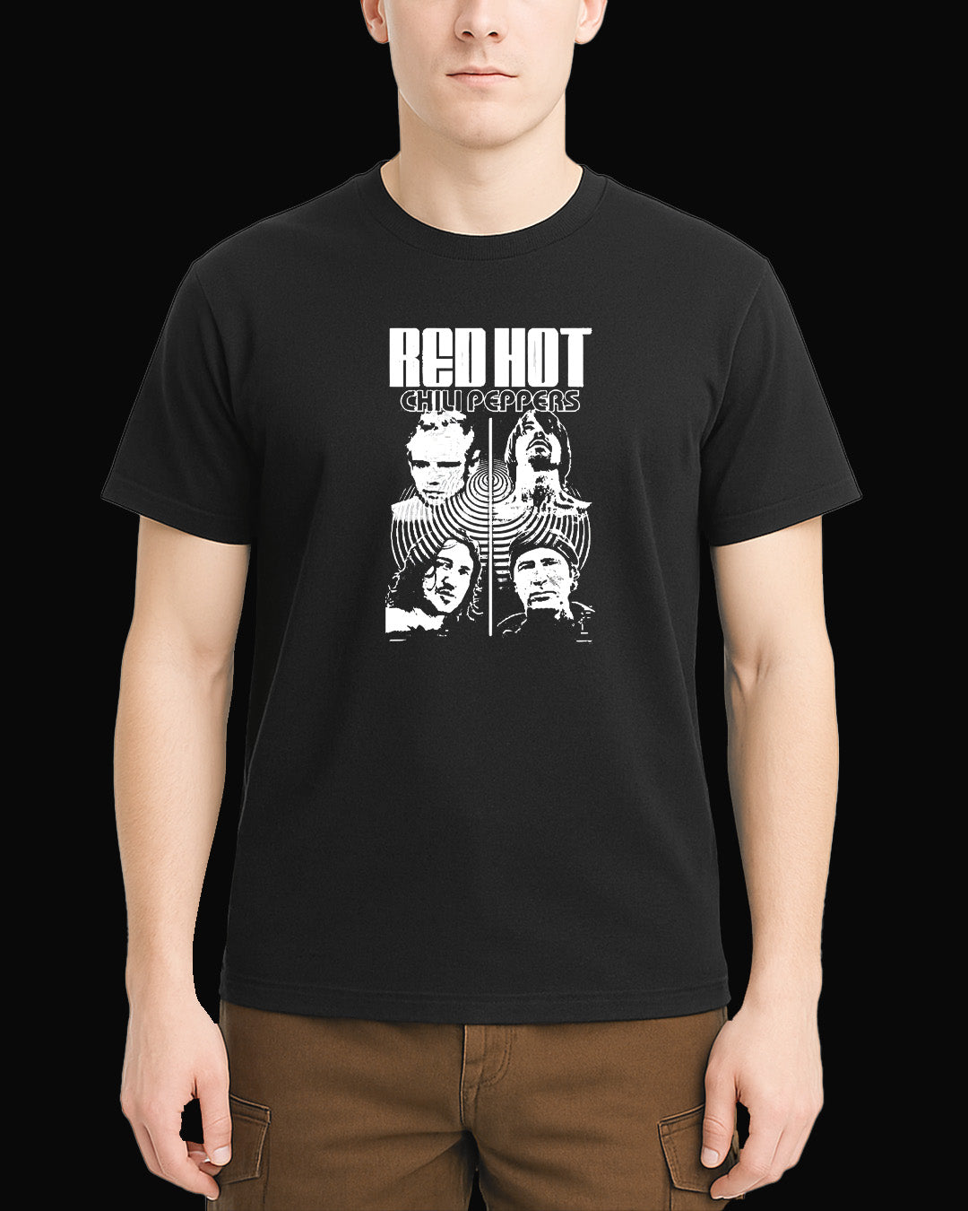 Red Hot Chili Peppers Men Siyah Tişört