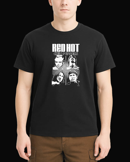 Red Hot Chili Peppers Men Siyah Tişört